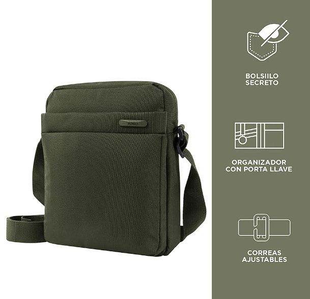 Bolso Cruzado Totto Wivy (Verde) MA02IND724-22100-V22