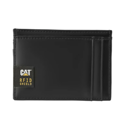 Tarjetero Billetera CAT de Cuero