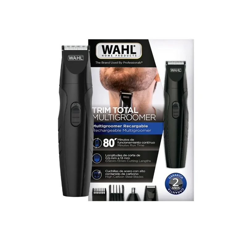 Maquina Wahl Trim Total Multigroomer Todo en Uno para Aseo Personal Masculino 09685-008