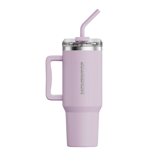 Envase Térmico Momentop 40oz / 1.18 L con Asa de Agarre y Pitillo