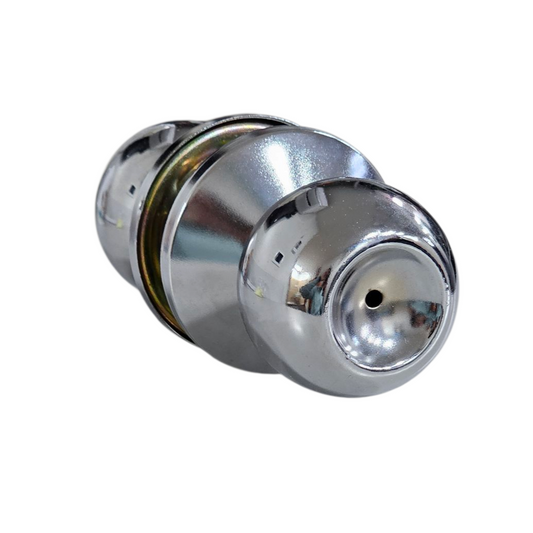 Cerradura Venlock Tipo Pomo para Baño Acero Brillante