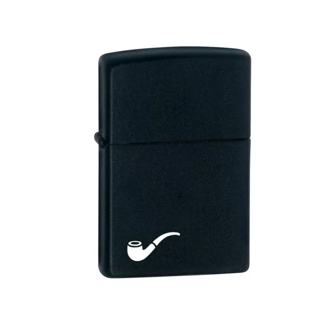 Encendedor Zippo para Pipas Negro Mate