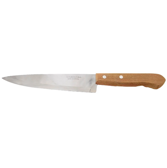 Cuchillo Tramontina Chef 7 Pulgadas - Mango Madera