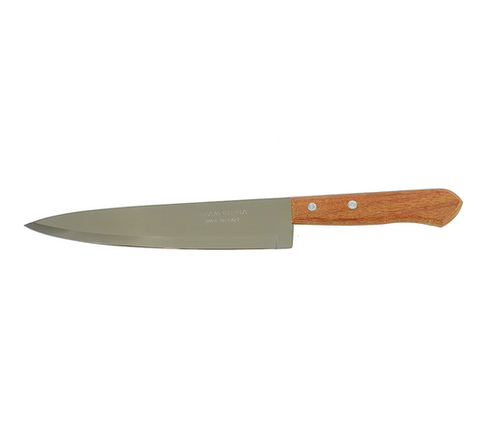Cuchillo Tramontina Chef 8 Pulgadas - Mango Madera