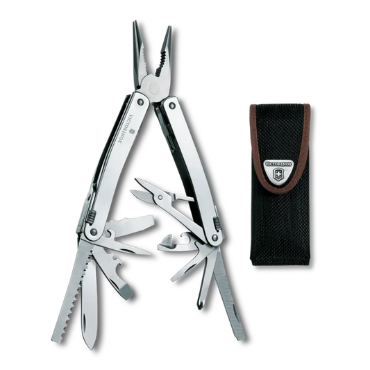 Multiherramienta Victorinox Swiss Tool Spirit X con Forro de Nylon