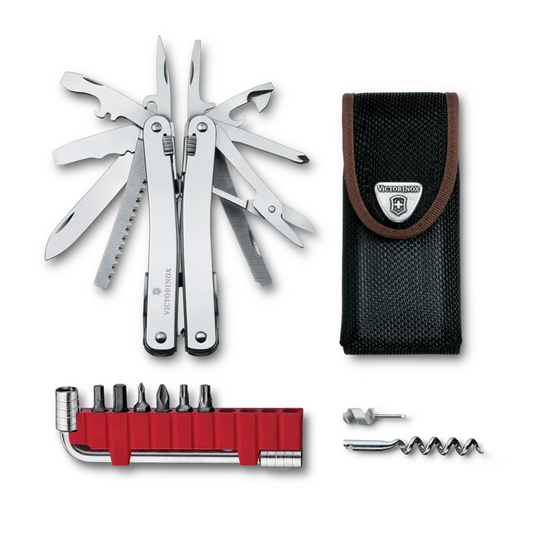 Multiherramienta Victorinox Swiss Tool Spirit X Plus con Forro de Nylon