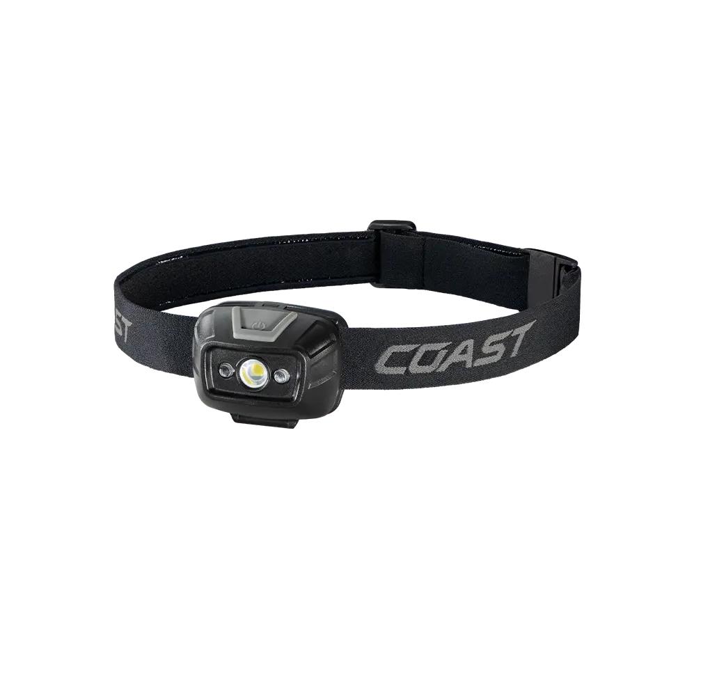 Linterna Frontal Coast FL20R Negra 430 Lumenes