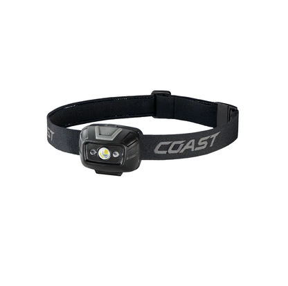 Linterna Frontal Coast FL20R Negra 430 Lumenes