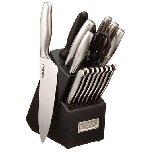 Kit de Cuchillos Cuisinart Con Taco o Bloque - 17 Piezas
