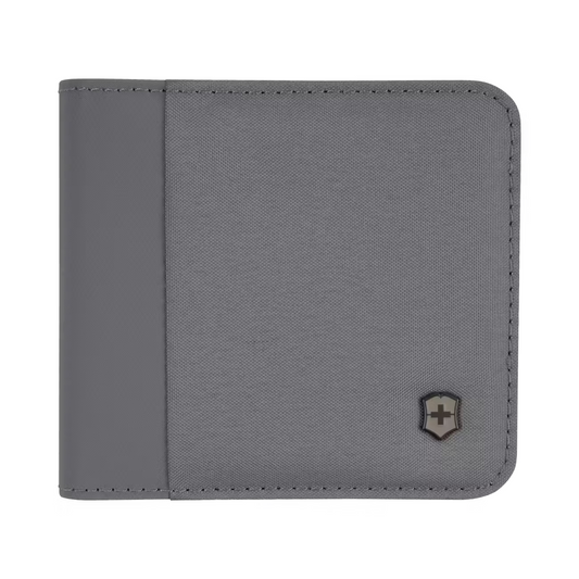 Billetera Victorinox Bi-Fold Travel Essentials Gris