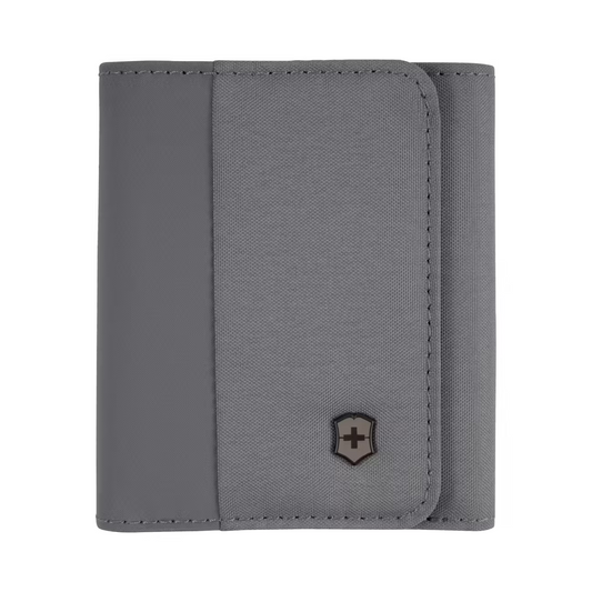 Billetera Victorinox Tri-Fold Travel Essentials Gris