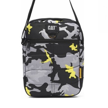Bolso CAT Cruzado Ryan Shoulder Bag Camuflaje Gris