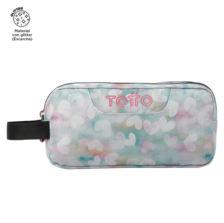 Bolso Pequeño Multiuso Totto Escuadra Con Glitter