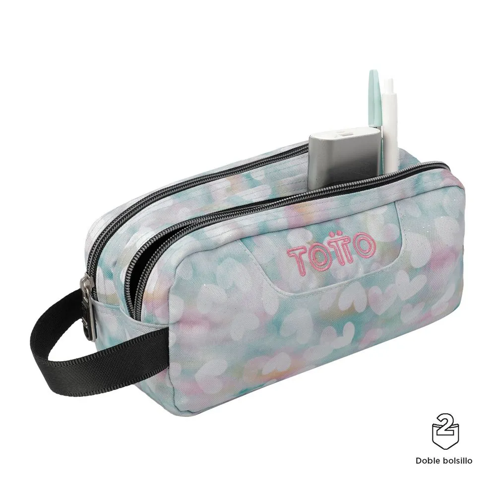 Bolso Pequeño Multiuso Totto Escuadra Con Glitter