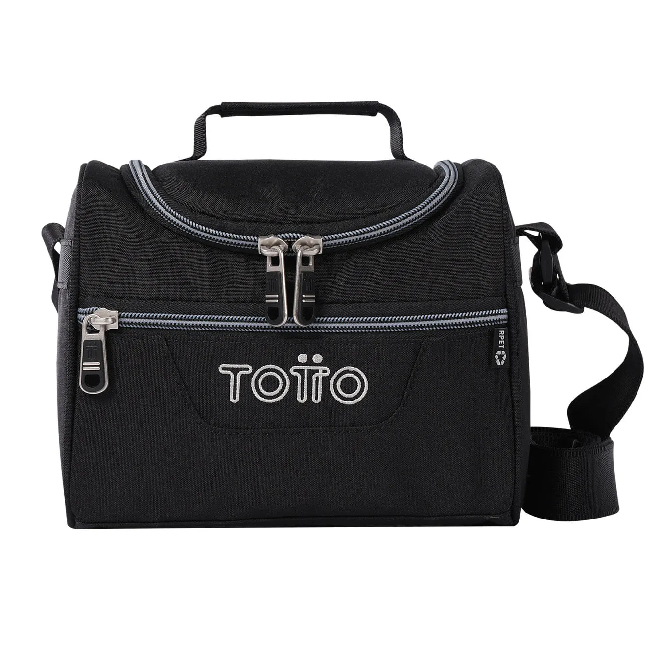 Lonchera Totto Pizarra Negro