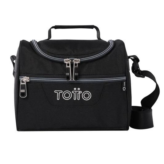 Lonchera Totto Pizarra Negro