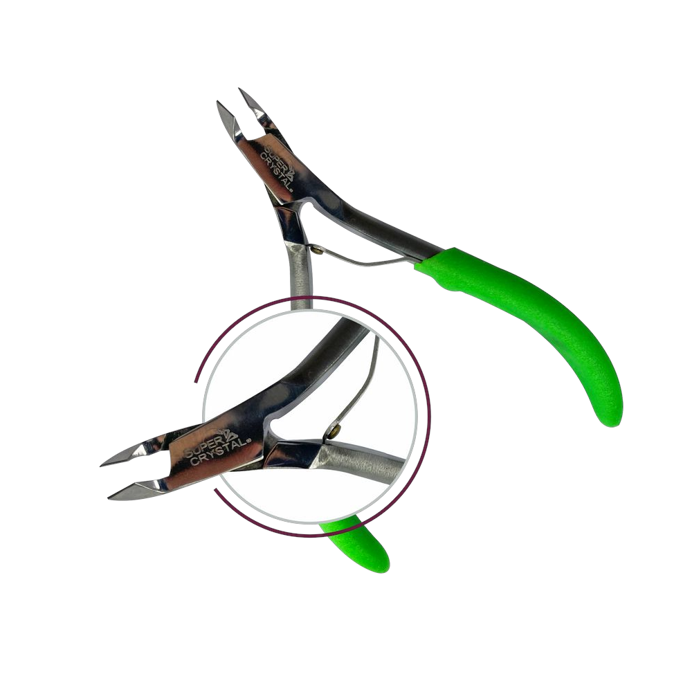 Corta Cuticula Super Crystal Mango De Goma CUC-0003