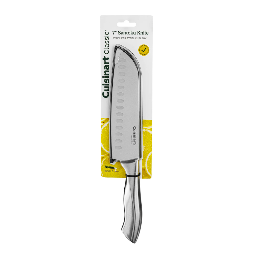 Cuchillo Cuisinart Classic Acero Inox Santoku 7 Pulgadas