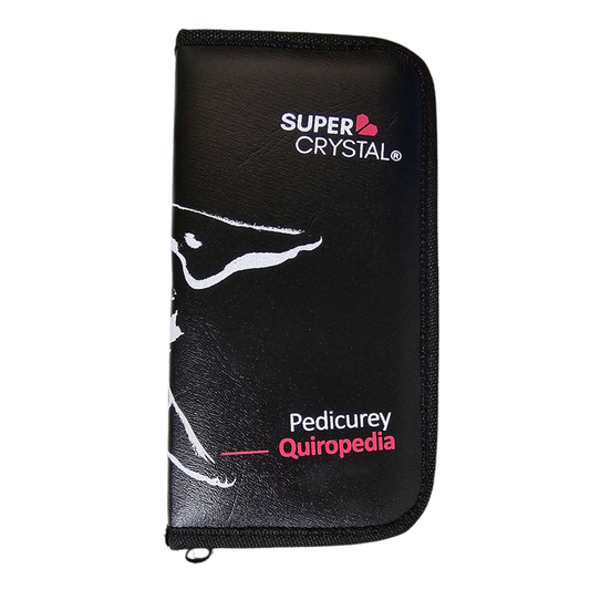 Estuche Super Crystal de Quiropedia Profesional de 8 Repujadores