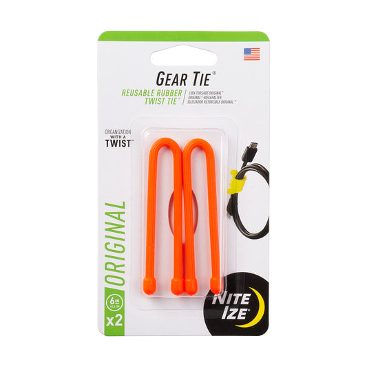 Gear Tie Nite Ize Sujetador Adaptable Mulituso 15.2cm
