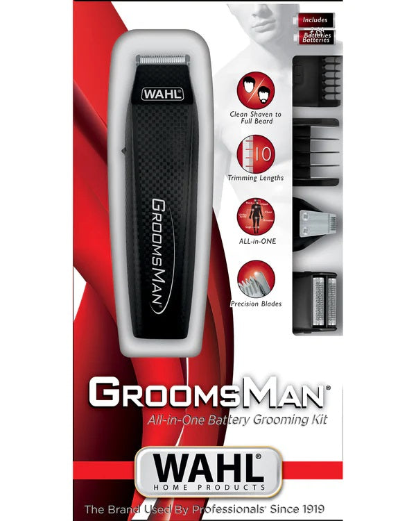 Maquina Wahl Groomsman Todo en Uno para Aseo Personal Masculino