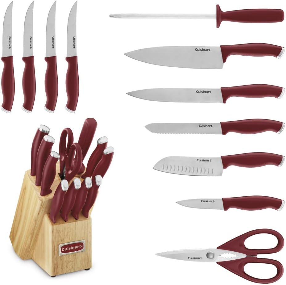 Kit de Cuchillos Cuisinart 12 Piezas (Con Taco / Bloque)