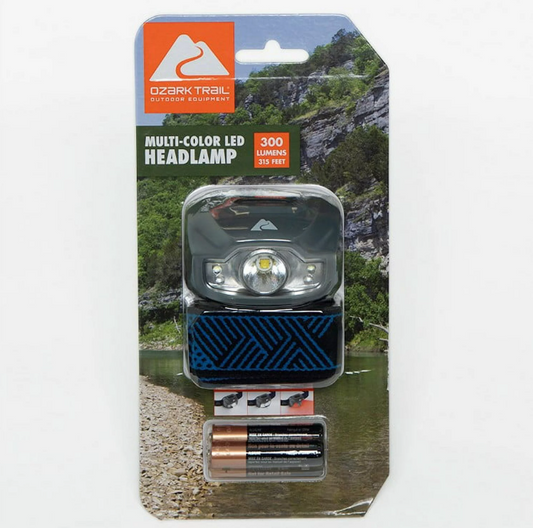 Linterna de Cabeza Ozark (300 Lumens)