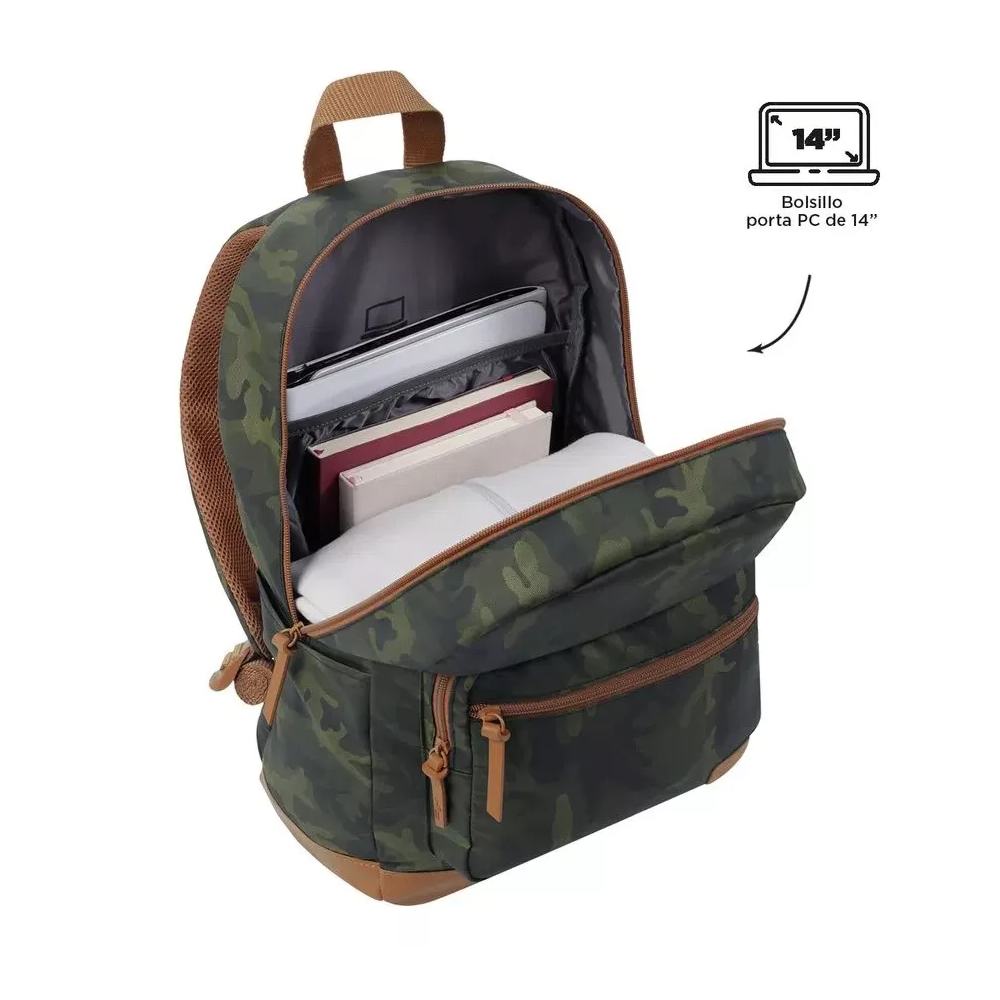 Bolso Morral Totto Tocax Camuflaje