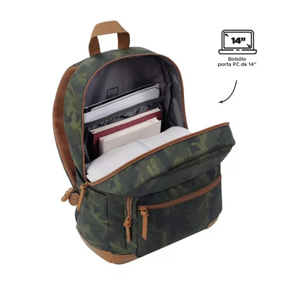 Bolso Morral Totto Tocax Camuflaje