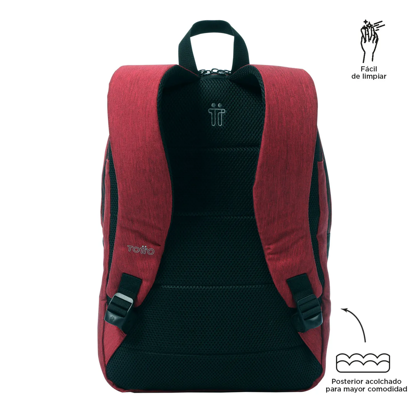 Mochila Totto Spiderman Rojo M