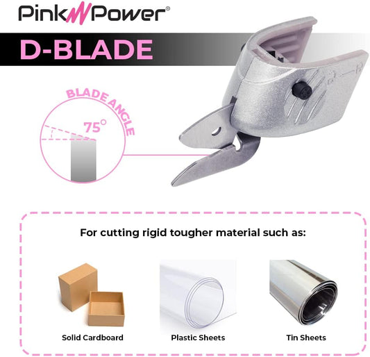 Cuchilla de Repuesto para Tijera Eléctrica Pink Power - Carton y Otros