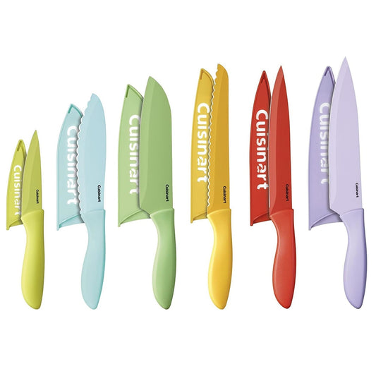 Kit de Cuchillos Cuisinart (Colores Pastel)