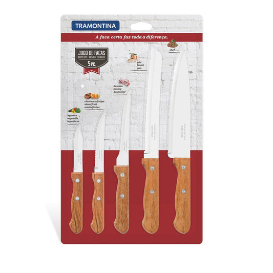 Set de 5 Cuchillos Tramontina Linea Dynamic 22399/082
