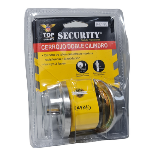 Cerrojo Security Llave - Perilla