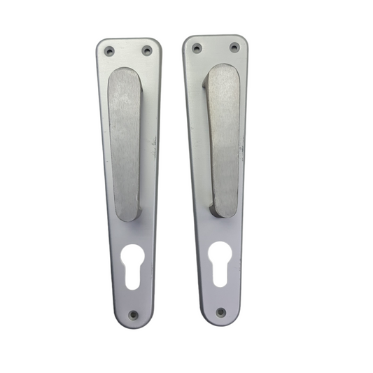 Manilla Aluminio con Placa