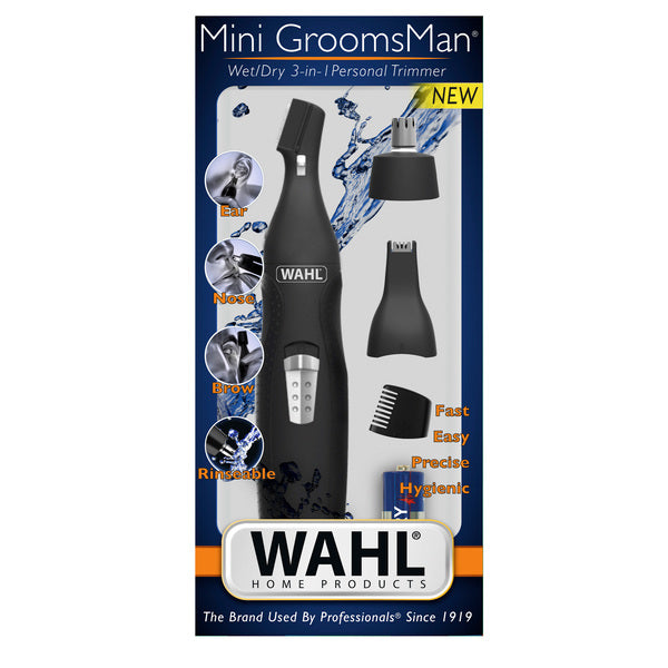 Maquina Wahl Mini GroomsMan Cuidado Personal 3 en 1