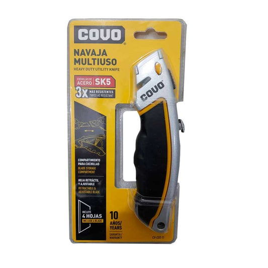 Navaja Multiuso Covo (Retractil) CV-CUT-11
