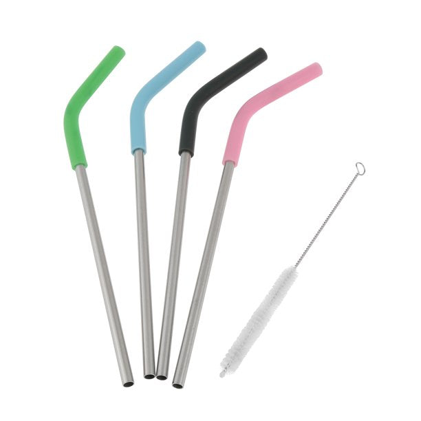 Pitillos de Acero Inoxidable con Goma Ozark