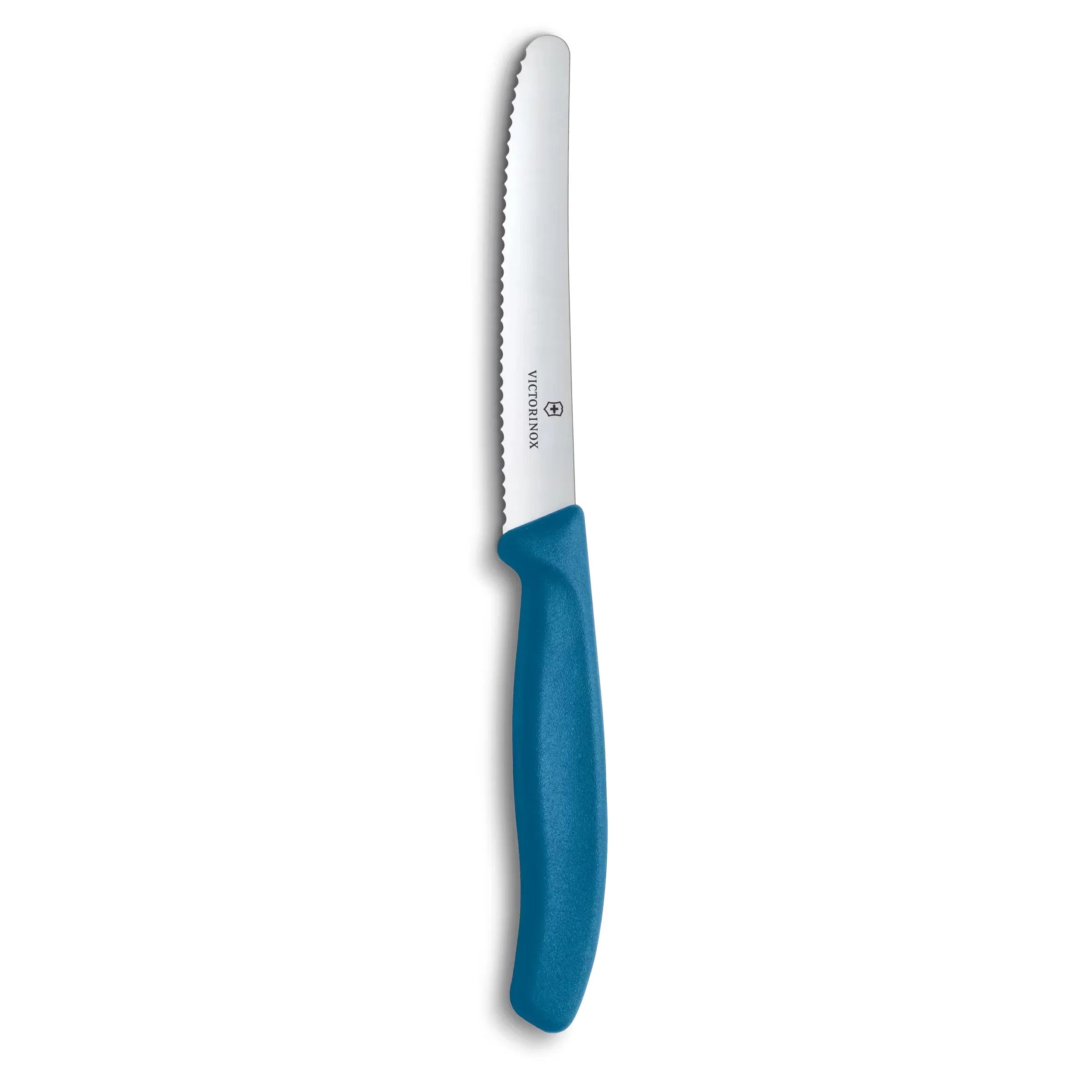 Cuchillo Victorinox De Sierra Tomatero Azul Acero