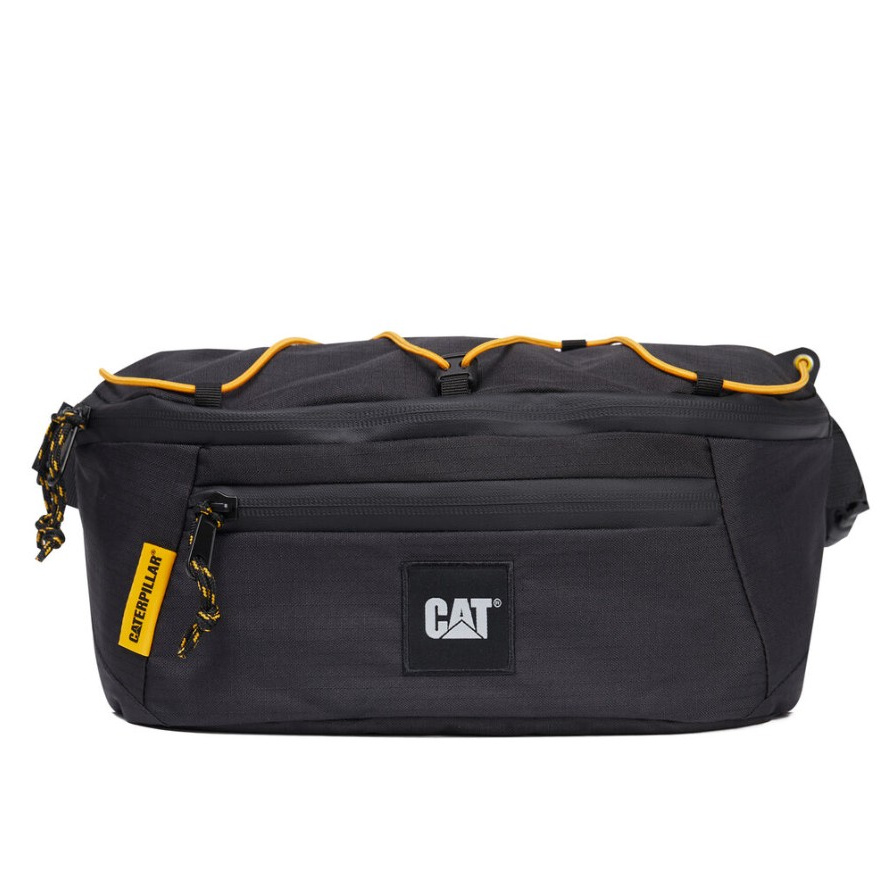 CAT Koala Cruzado Waist Bag Negro | Bolso urbano compacto
