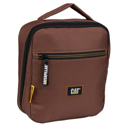 CAT Lonchera Lunch Bag Marrón | Práctica y resistente