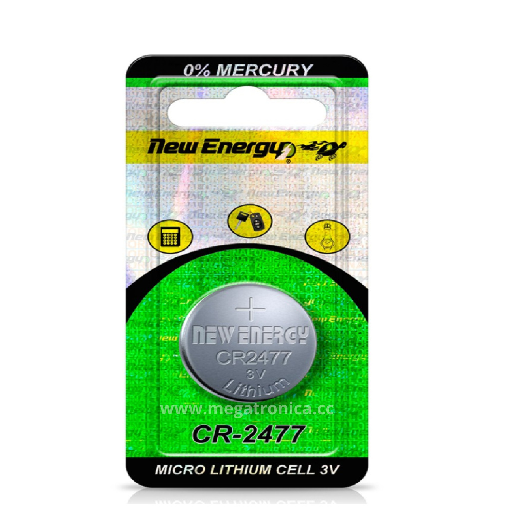Bateria New Energy CR2477 3V