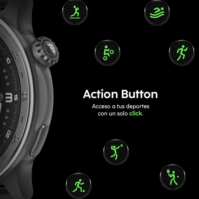 Reloj inteligente Cubitt AURA 2 Smartwatch Deepest Blue