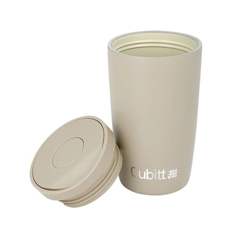 Envase Termico Cubitt Coffee Mug Sand Beige Claro 12 oz 355 ml