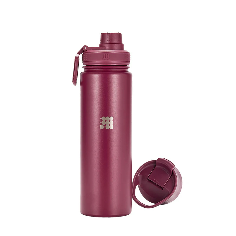 Envase Termico Cubitt Hydro Bottle Deep Burgundy Vinotinto 24 oz 709ml
