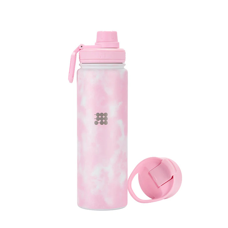 Envase Termico Cubitt Hydro Bottle Light Pink Tie Dye Rosado Claro 24 oz 709ml