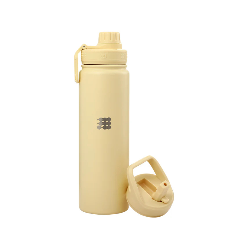 Envase Termico Cubitt Hydro Bottle Butter Yellow 24 oz 709ml