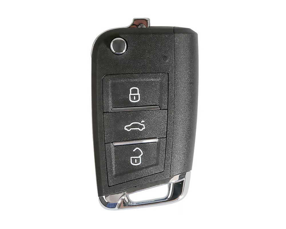 Llave VVDI Proxy Retráctil 3 botones MQB Tipo XSMQB1EN