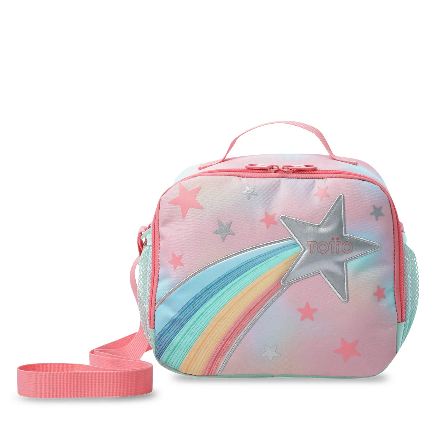 Lonchera Totto Rainbow Star Estrella Rosada