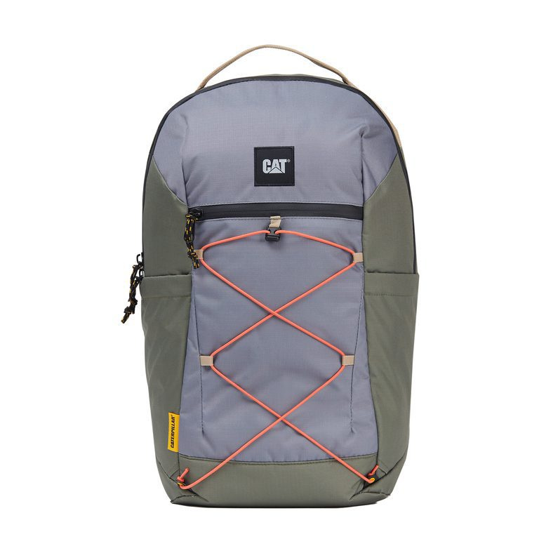 Bolso CAT Backpack City Vibes Morral Verde Oliva-Gris